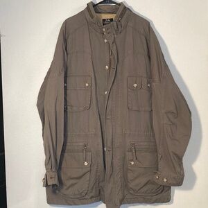 90s vintage willis & geiger outfitters cotton field utility jacket